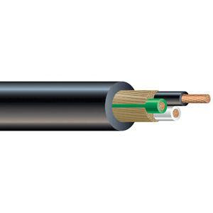 Portable power cord for temporary electrical connections and extension setups